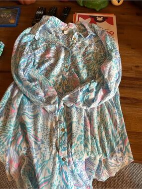 Lilly Pulitzer swim cover up